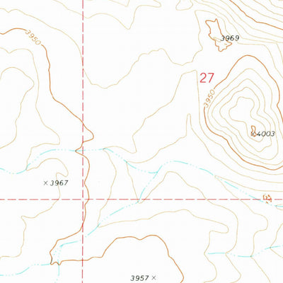 United States Geological Survey Iron Mountain, OR (1972, 24000-Scale) digital map