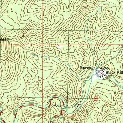 United States Geological Survey Iron Mountain, SD (1998, 24000-Scale) digital map