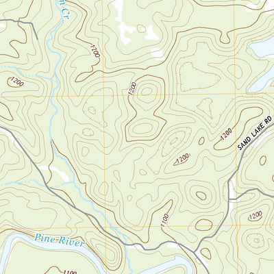 United States Geological Survey Iron Mountain SW, WI (2018, 24000-Scale) digital map