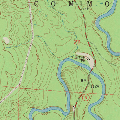 United States Geological Survey Iron Mountain SW, WI-MI (1962, 24000-Scale) digital map