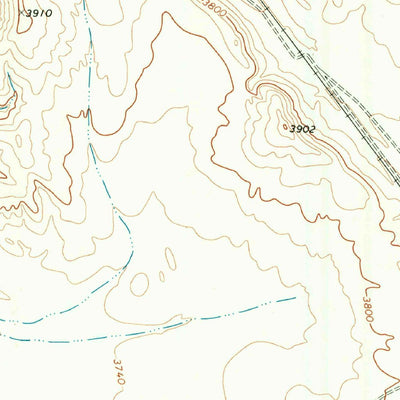 United States Geological Survey Iron Mountain, TX (1970, 24000-Scale) digital map