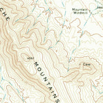 United States Geological Survey Iron Mountain, TX (1970, 24000-Scale) digital map
