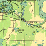 United States Geological Survey Iron Mountain, WI-MI (1941, 48000-Scale) digital map