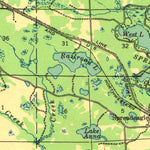 United States Geological Survey Iron Mountain, WI-MI (1941, 48000-Scale) digital map