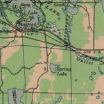 United States Geological Survey Iron Mountain, WI-MI (1947, 48000-Scale) digital map