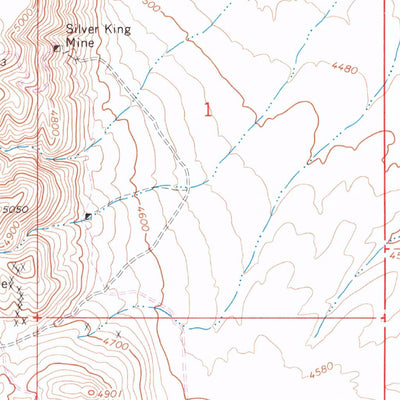 United States Geological Survey Iron Point, NV (1965, 24000-Scale) digital map