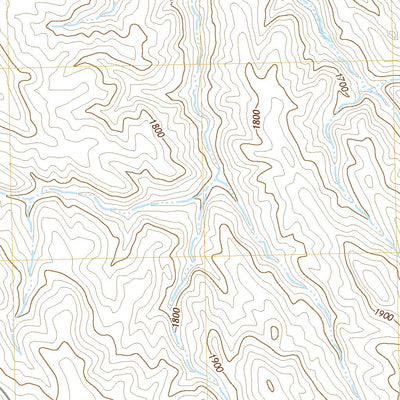 United States Geological Survey Iron Post Buttes SW, SD (2021, 24000-Scale) digital map