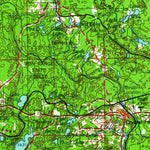 United States Geological Survey Iron River, MI-WI (1961, 250000-Scale) digital map