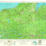 United States Geological Survey Iron River, MI-WI (1967, 250000-Scale) digital map