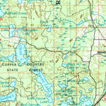 United States Geological Survey Iron River, MI-WI (1989, 100000-Scale) digital map