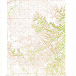 United States Geological Survey Iron Shell Flat East, SD (1969, 24000-Scale) digital map