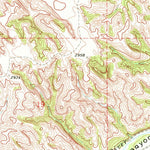 United States Geological Survey Iron Shell Flat East, SD (1969, 24000-Scale) digital map