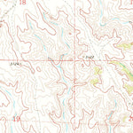 United States Geological Survey Iron Shell Flat West, SD (1969, 24000-Scale) digital map