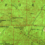 United States Geological Survey Iron Springs, AZ (1947, 62500-Scale) digital map