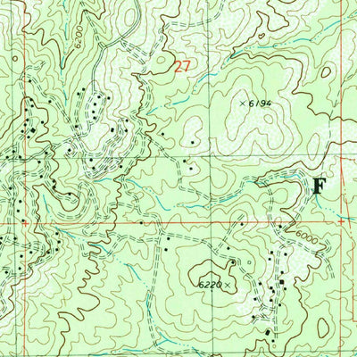 United States Geological Survey Iron Springs, AZ (1979, 24000-Scale) digital map