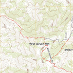United States Geological Survey Iron Springs, AZ (2021, 24000-Scale) digital map