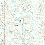 United States Geological Survey Iron Springs, CO (1969, 24000-Scale) digital map
