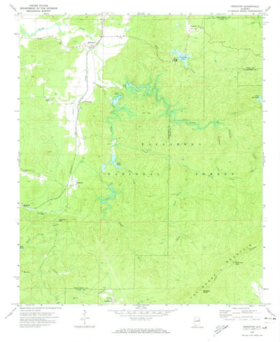 United States Geological Survey Ironaton, AL (1969, 24000-Scale) digital map