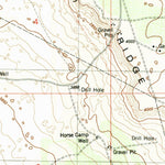 United States Geological Survey Ironhouse Well, NM (1984, 24000-Scale) digital map