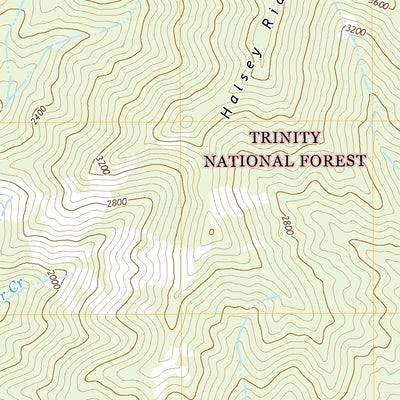 United States Geological Survey Ironside Mountain, CA (2022, 24000-Scale) digital map