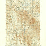 United States Geological Survey Ironside Mountain, OR (1908, 125000-Scale) digital map