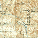 United States Geological Survey Ironside Mountain, OR (1908, 125000-Scale) digital map