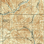 United States Geological Survey Ironside Mountain, OR (1908, 125000-Scale) digital map