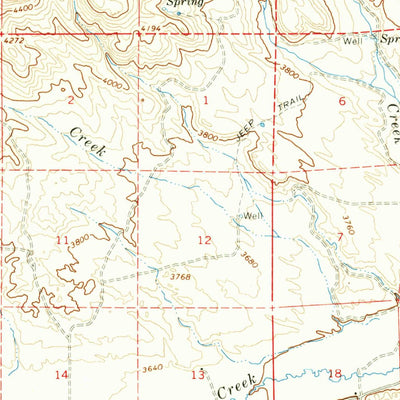 United States Geological Survey Ironside, OR (1964, 62500-Scale) digital map