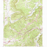 United States Geological Survey Ironto, VA (1965, 24000-Scale) digital map