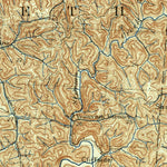 United States Geological Survey Ironton, OH-KY (1900, 62500-Scale) digital map