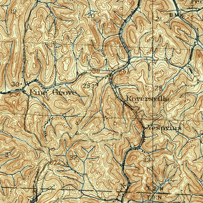 United States Geological Survey Ironton, OH-KY (1900, 62500-Scale) digital map