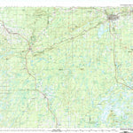 United States Geological Survey Ironwood, MI-WI (1980, 100000-Scale) digital map