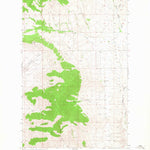 United States Geological Survey Irvine Hill, MT (1965, 24000-Scale) digital map