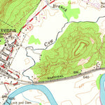 United States Geological Survey Irvine, KY (1952, 24000-Scale) digital map