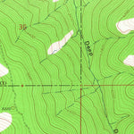 United States Geological Survey Irvine Lookout Tower, MT (1964, 24000-Scale) digital map