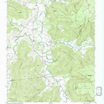 United States Geological Survey Irving College, TN (1960, 24000-Scale) digital map