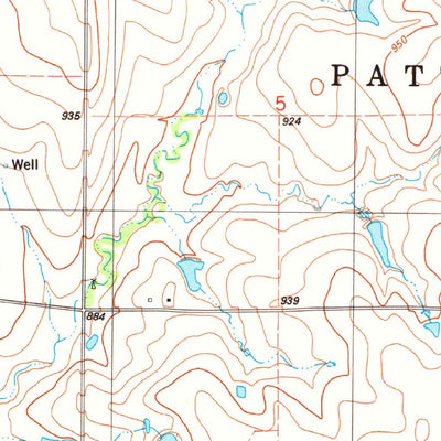 United States Geological Survey Irving, OK-TX (1984, 24000-Scale) digital map