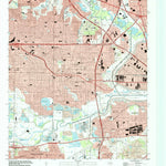 United States Geological Survey Irving, TX (1995, 24000-Scale) digital map