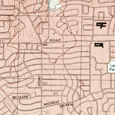 United States Geological Survey Irving, TX (1995, 24000-Scale) digital map