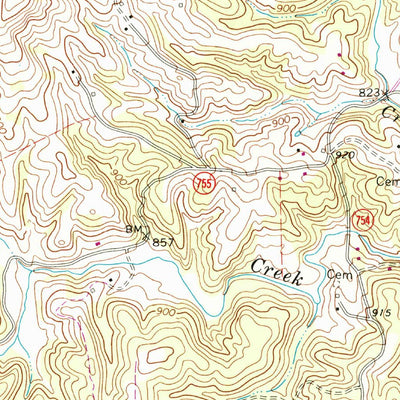 United States Geological Survey Irving, VA (1967, 24000-Scale) digital map