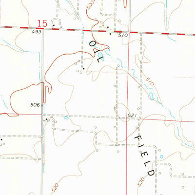 United States Geological Survey Irvington, IL (1974, 24000-Scale) digital map