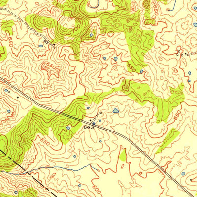 United States Geological Survey Irvington, KY (1953, 24000-Scale) digital map