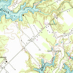 United States Geological Survey Irvington, VA (1968, 24000-Scale) digital map