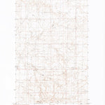 United States Geological Survey Irvins Coulee, MT (1984, 24000-Scale) digital map