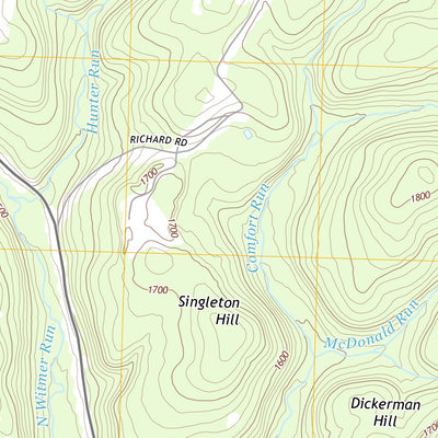 United States Geological Survey Irvona, PA (2013, 24000-Scale) digital map