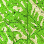 United States Geological Survey Irwin, ID-WY (1932, 125000-Scale) digital map