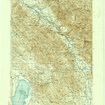 United States Geological Survey Irwin, ID-WY (1935, 125000-Scale) digital map