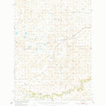 United States Geological Survey Irwin, NE-SD (1950, 62500-Scale) digital map