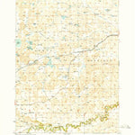 United States Geological Survey Irwin, NE-SD (1951, 62500-Scale) digital map