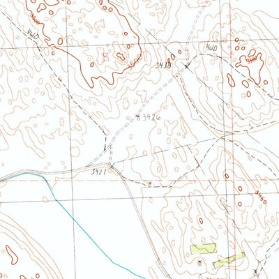 United States Geological Survey Irwin, NE-SD (1990, 24000-Scale) digital map